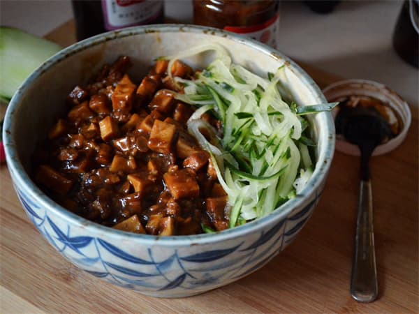 Black Bean Sauce Noodles