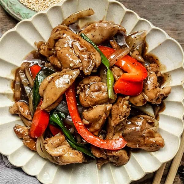 Black Pepper Chicken