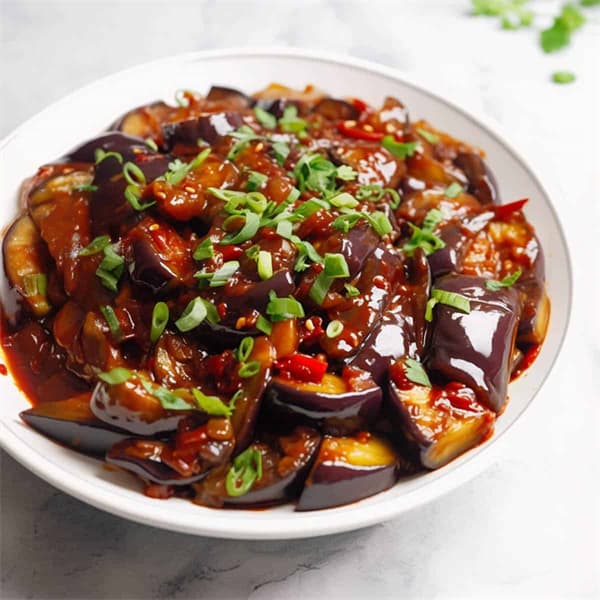 Eggplant with Garlic Sauce