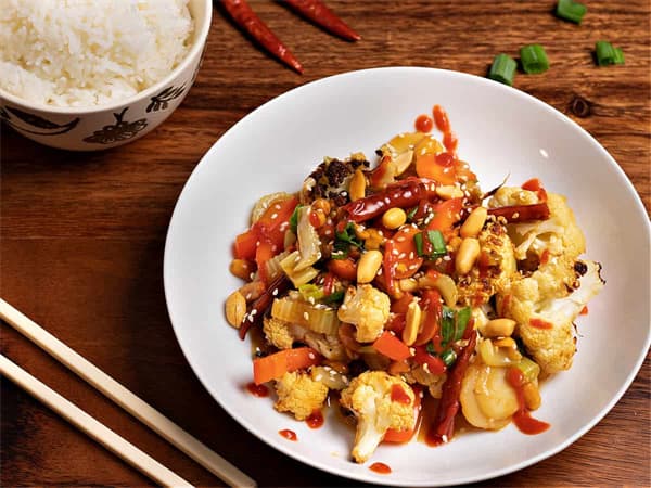 Kung Pao Cauliflower