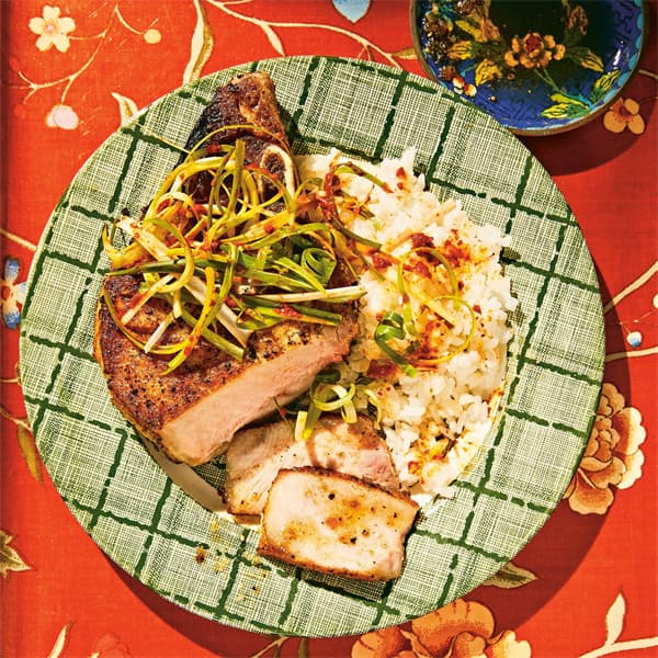 Salt and Pepper Pork Chops