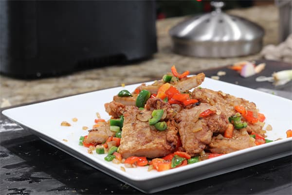 Salt and Pepper Pork Chops
