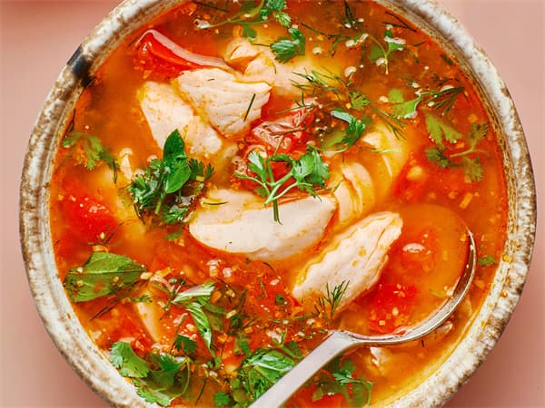 Spicy and Sour Fish Soup