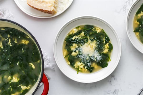 Spinach Egg Drop Soup