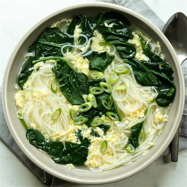 Spinach Egg Drop Soup