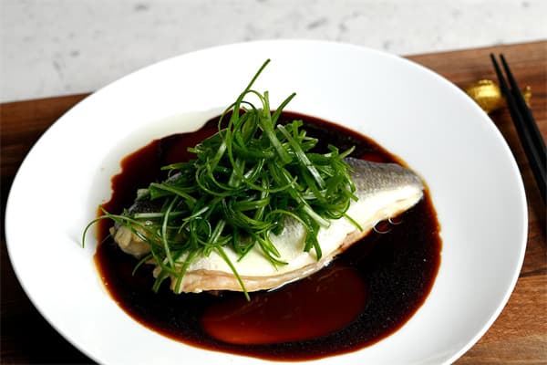 Steamed Sea Bass