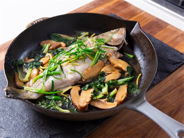 Steamed Sea Bass