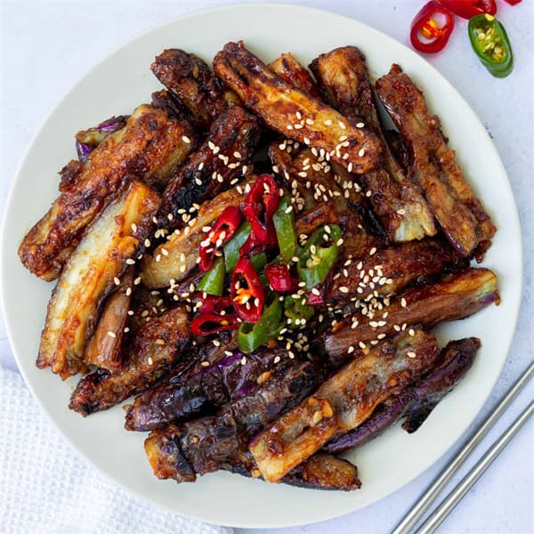 Stir-Fried Eggplant with Minced Pork Recipe