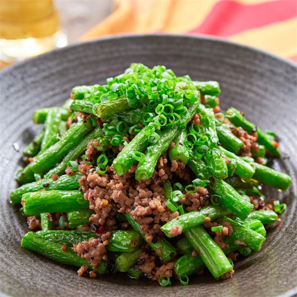 Stir-fried Green Beans with Minced Pork