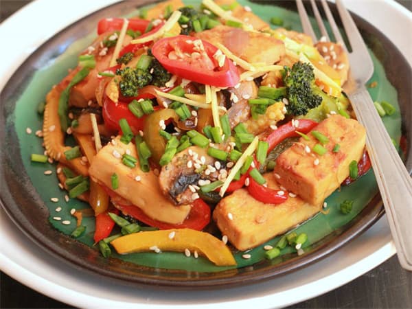 Tofu Stir Fry With Vegetables