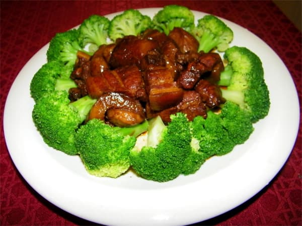 Braised Sea Cucumber with Pork Belly