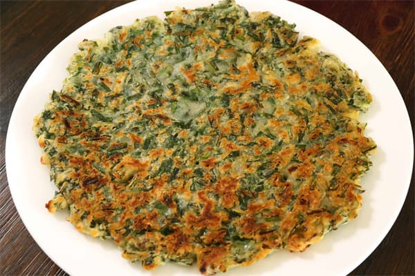 Chive Pancakes