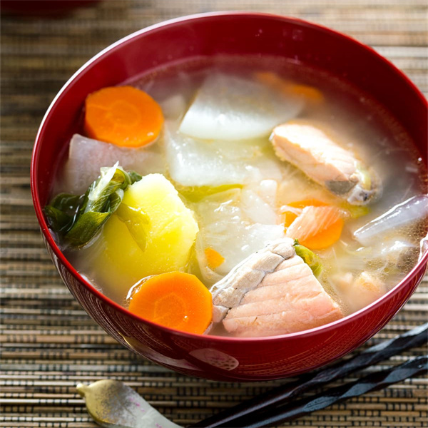 Fish Stew with Tofu and Vegetables
