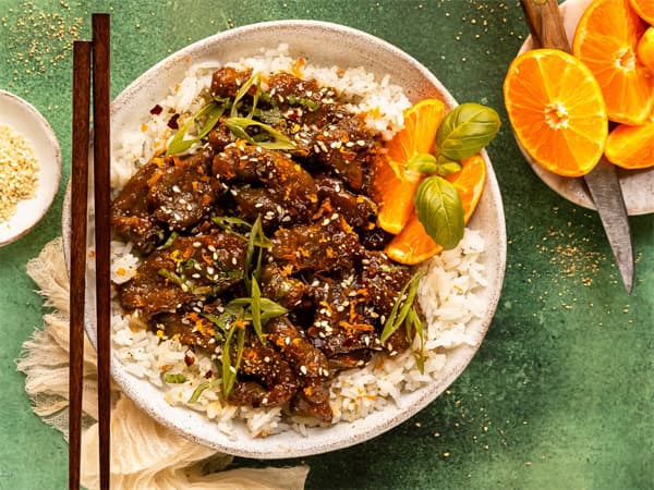 Orange Beef