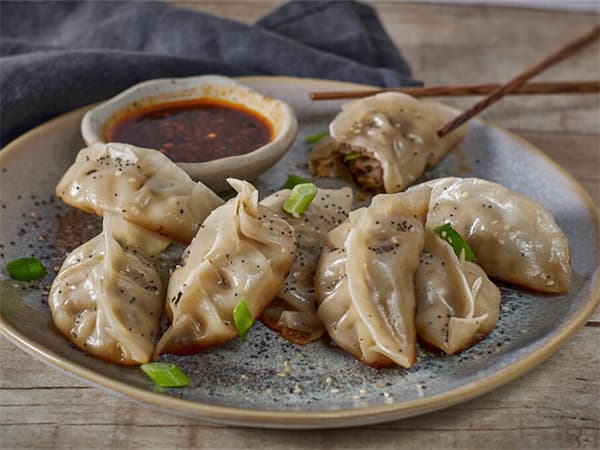 Pan Fried Pork Dumplings