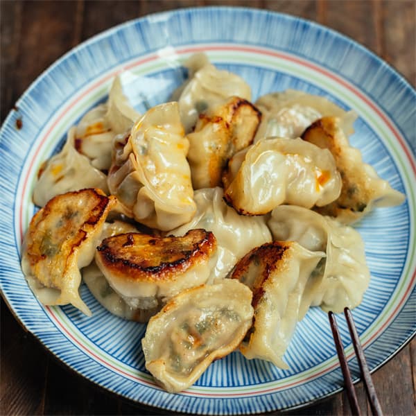 Pan Fried Pork Dumplings