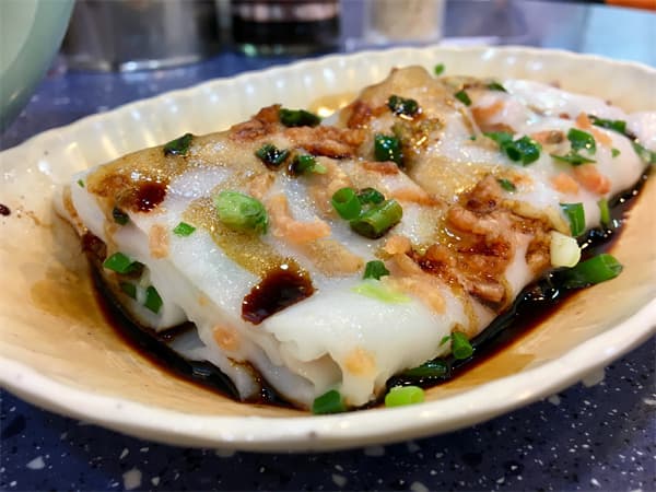 Shrimp Rice Noodle Rolls