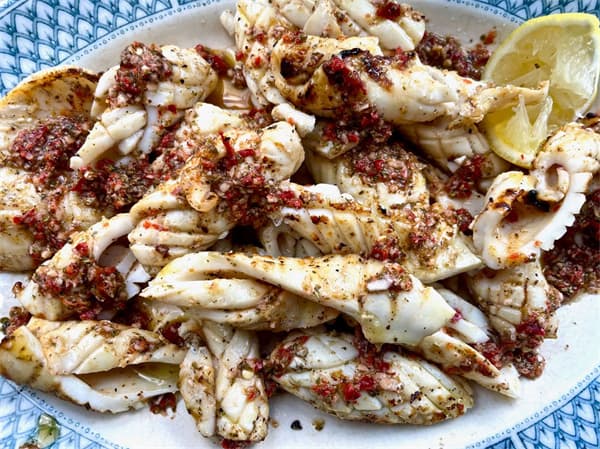 Squid in Garlic Sauce