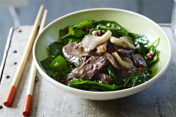 Steamed Beef with Oyster Sauce