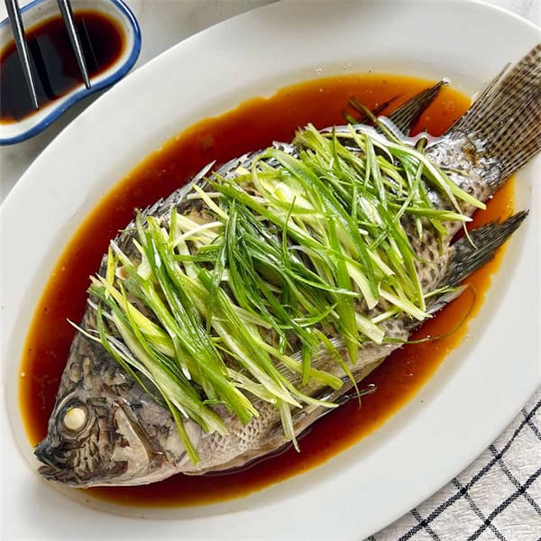 Steamed Fish with Soy Sauce