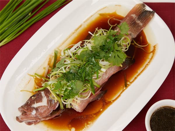 Steamed Fish with Soy Sauce
